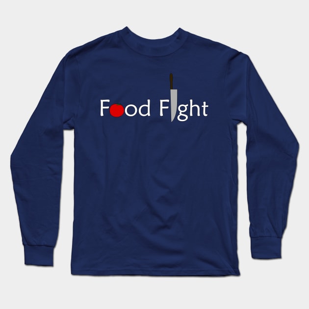 Food Fight. Long Sleeve T-Shirt by someartworker